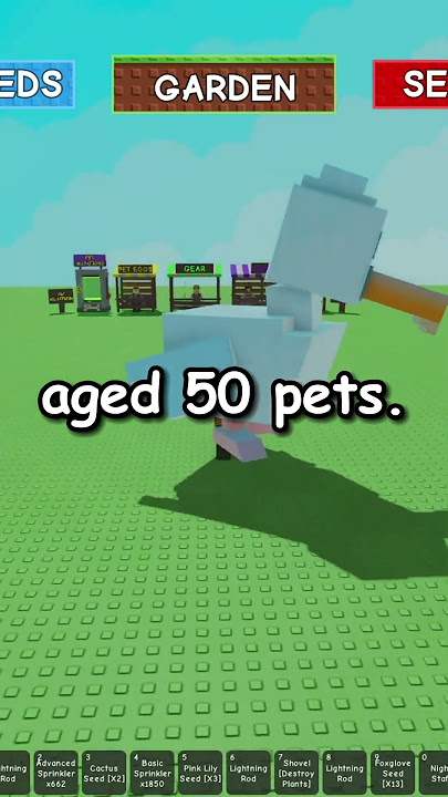 How to DUPE PETS in Grow a Garden! 🌱