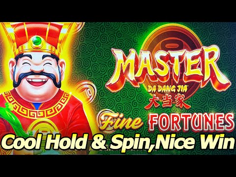 A Nice Win in a Cool Hold and Spin Feature in Master Da Jang Jia Fine Fortunes slot at Barona casino