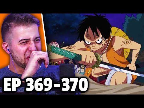STRAWHATS VS WARLORD MORIA!! One Piece Episode 369 & 370 REACTION!!