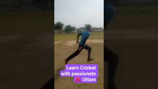cricket coaching pace bowling Training academy JALPURA ❌ #shorts