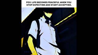 POV: LIFE BECOMES PEACEFUL WHEN..❤️‍🩹 #anime #motivation #quotes #hyouka #relatable #shorts #edit