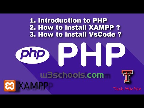 PHP Tutorial for Beginners - How to install XAMPP, How to install VISUAL STUDIO CODE 🔥🔥💻💻 Watch Now!