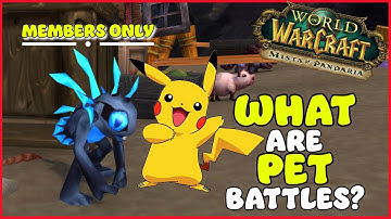 What you NEED to know about Pet Battles | MoP Classic