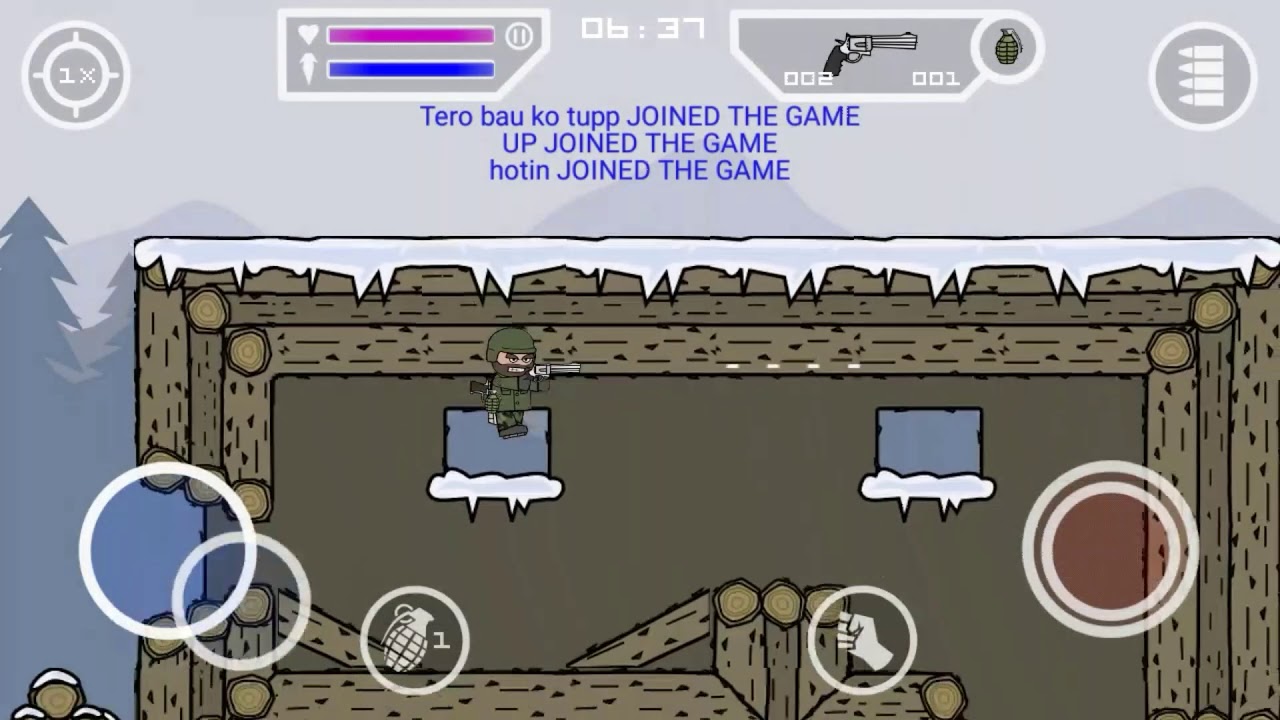 Mini Militia Wall Hack with Unlimited Ammo