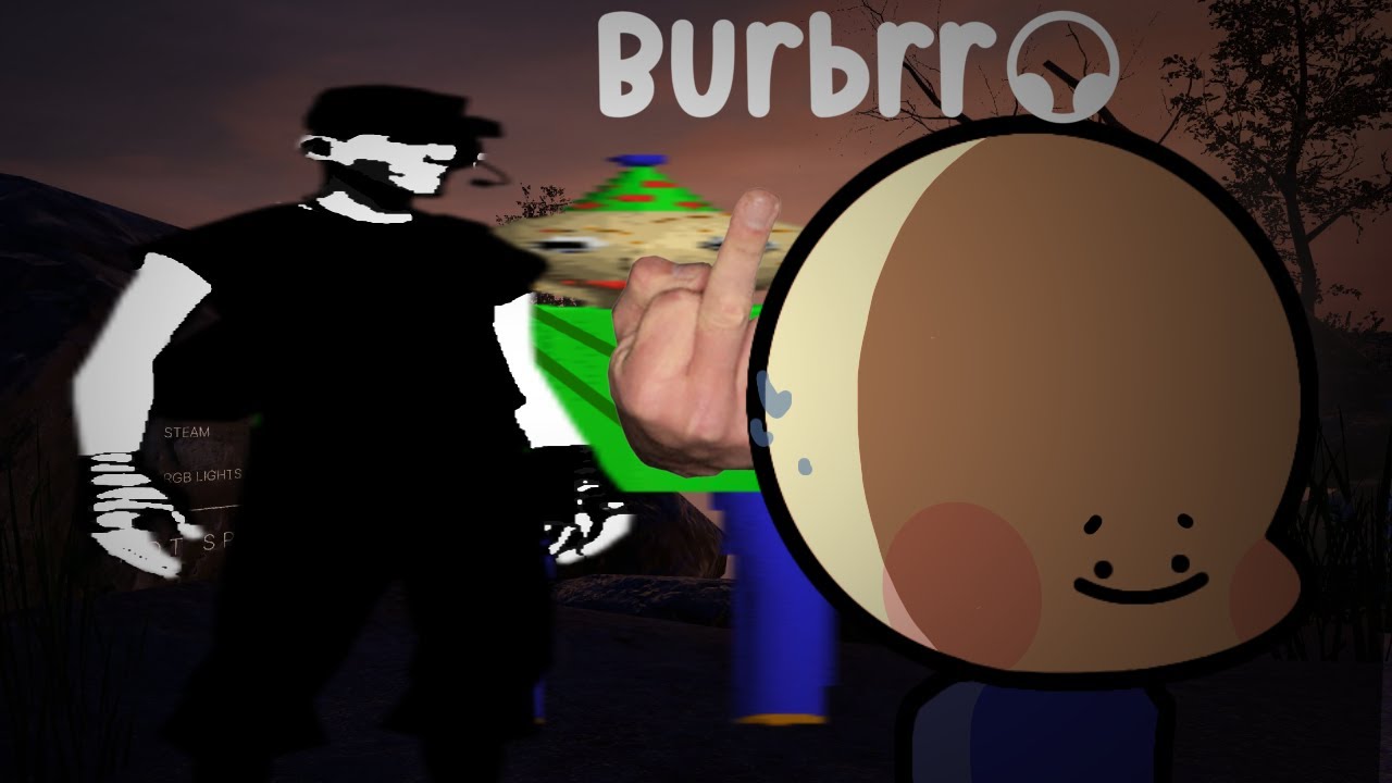 VRChat, but the Scout is weird (Baldi is here too I suppose) | Burbrr