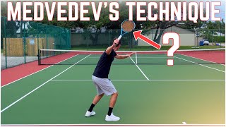 Analysis of Daniil Medvedev’s Tennis Technique | Serve, Forehand, Backhand & Volleys