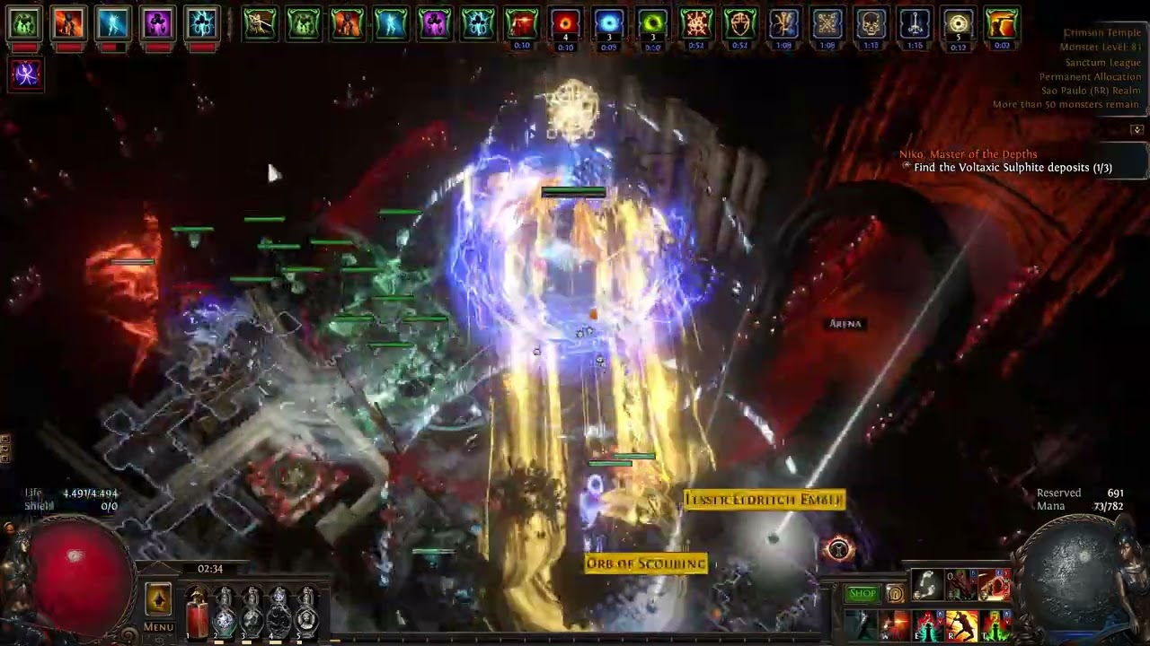 3.20 [Sanctum] Elementalist Sweep - Map clear