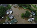Barberton Fire rescue children from flooded home on 14th Street NW.