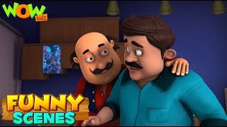 best scenes of motu patlu funny cartoons in hindi wow kidz compilation 18