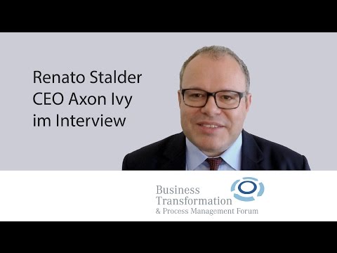 Interview mit Renato Stalder, CEO Axon Ivy