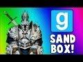 Gmod Portal & Flashlight Brawl! (Garry's Mod Sandbox Funny Moments)