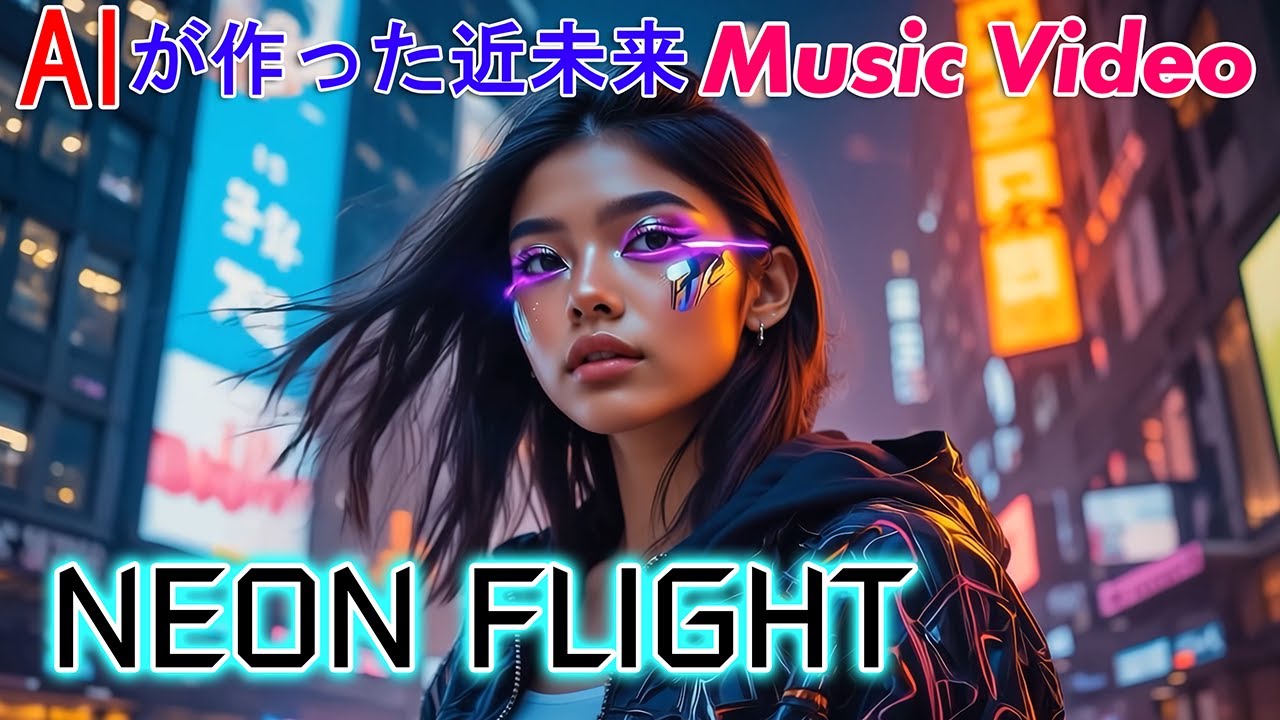 Watch 【AIが作った近未来Music Video】NEON FLIGHT(ネオンフライト)【Official Music Video】 on YouTube Watch 【AIが作った近未来Music Video】NEON FLIGHT(ネオンフライト)【Official Music Video】 on YouTube