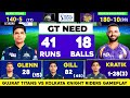GT vs KKR | Subhman Gill Great Batting | IPL | Gameplay