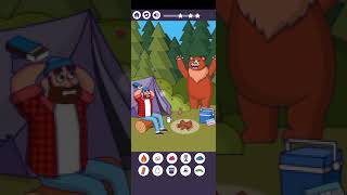 Brain Puzzle Adventure Mode Level 11 (Camping) Solution