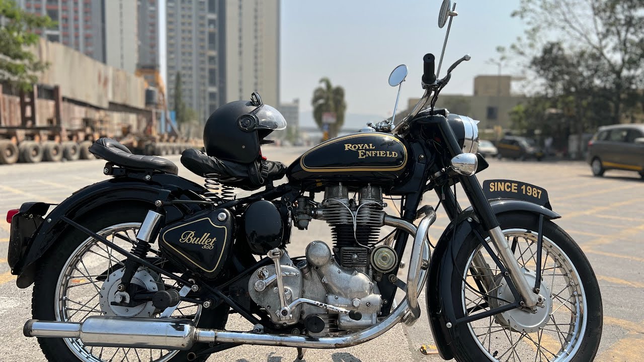 1st video on YouTube with 1987 model Royal Enfield Bullet | Anirudh ...