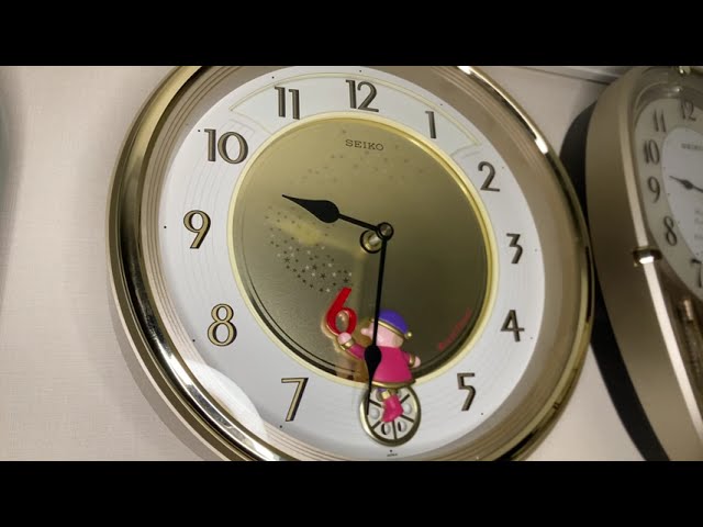 【あんこさま専用】SEIKO からくり時計 ラウンドシアターRE513G あんこさま専用】SEIKO からくり時計 ラウンドシアターRE513G