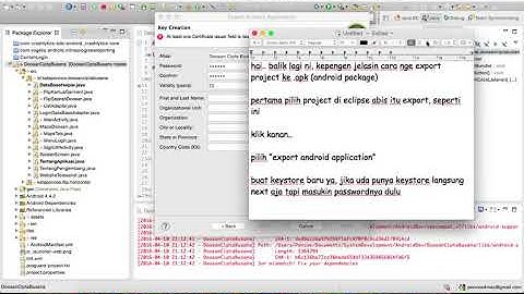 export project android menjadi apk di eclipse 2015