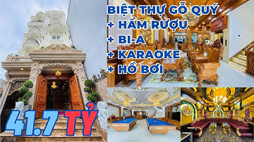 Nằm trên CẢ KHỐI VÀNG với căn Biệt Thự DÁT VÀNG MỌI NGÓC NGÁCH Cực Hoành Tráng | NHAAI Review