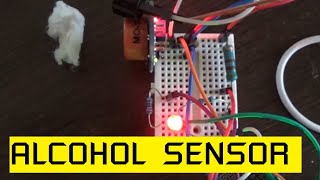 Connecting an alcohol sensor to an Arduino.