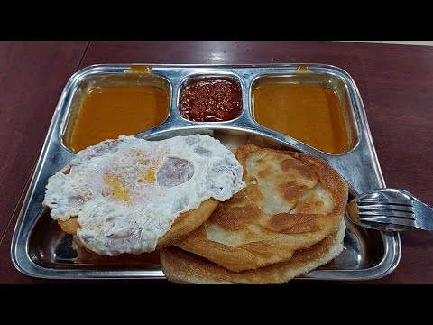 Jurong East Street 32. Enaq the Prata. Prata so Crispy that you Hear it with Every Bite