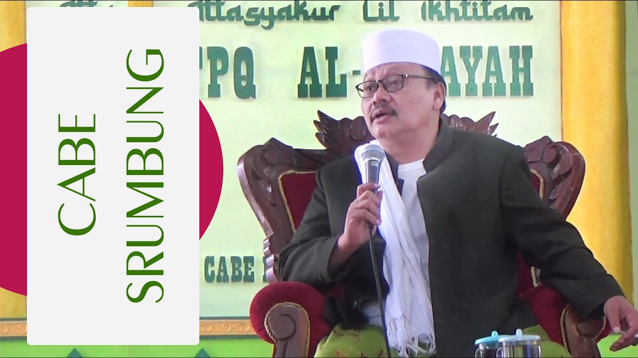 KH NU'MAN DIMYATI - Pengajian Akbar acara Haflah TPQ - Cabe Srumbung Magelang