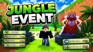 Jungle Event + OP Glitch (Kick a Lucky Block)