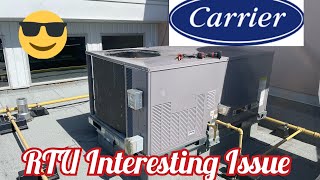 Carrier Package RTU Interesting problem