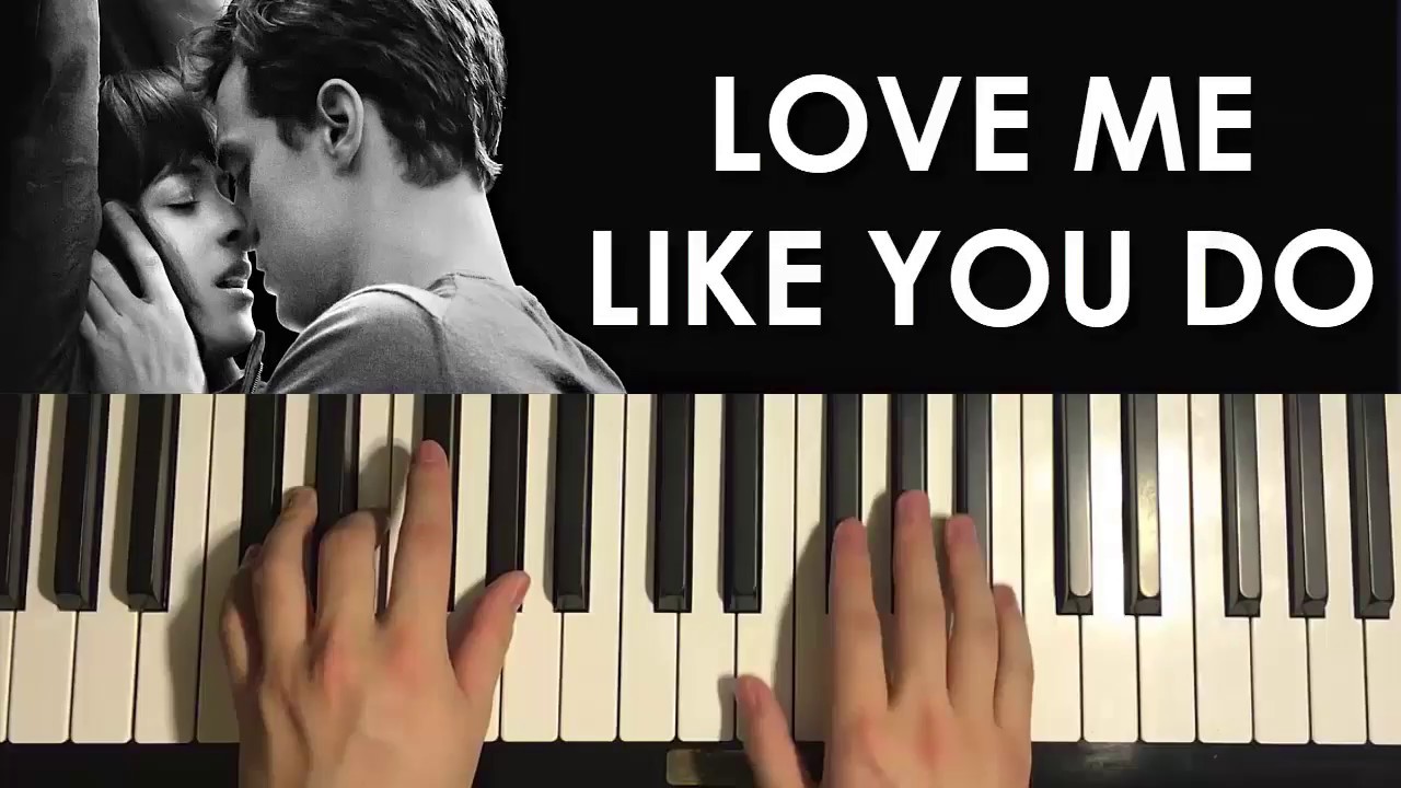 Песня лов ми лайк. Love me like you do Piano Version Ноты. Лов ми лайк Эра. Love like you. I Love so на пианино.