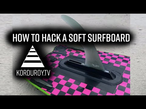 How To Hack Your Catch Surf Beater - Softboard Surfboard Single Fin Modification