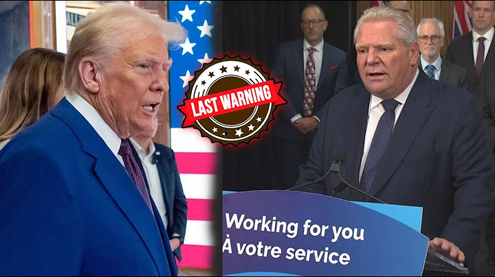 Donald Trump responds to Doug Ford's Energy Cut-Off Threat and Tariff Tensions! #dougford