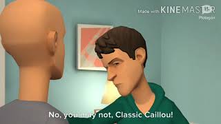 Clic Caillou Has A Tantrum Over The Joker Moviegrounded