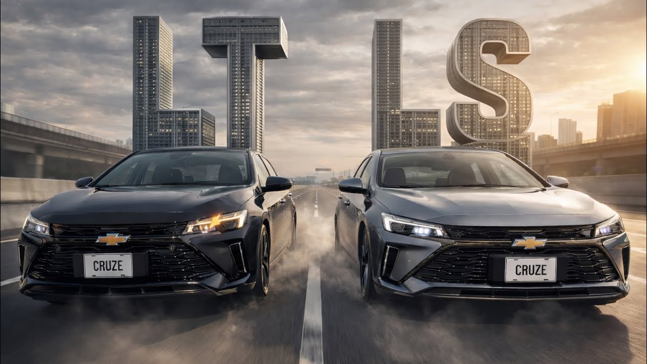 شفرولية كروز 2026 -مقارنة (CRUZE - LS & LT)