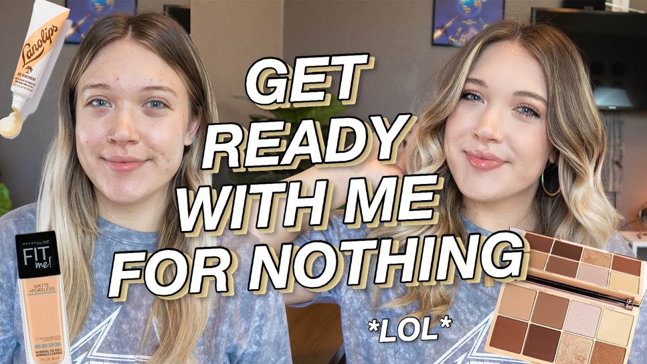 Get Ready With Me For Absolutely NOTHING | Chatty Quarantine Get Ready With Me