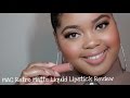 MAC Retro Matte Liquid Lipstick Try On & Review Session