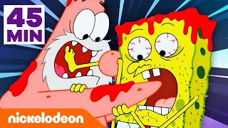 SpongeBob | Le migliori discussioni tra SpongeBob e Patrick in 45 Minuti! | Nickelodeon Italia