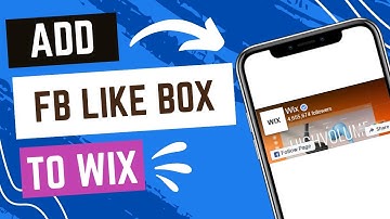 How To Add And Customize A Facebook Page Like Box On Wix