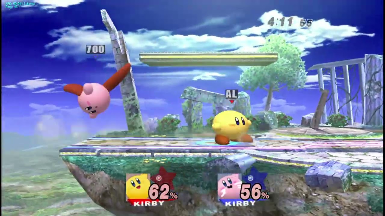 Al Vs Space700 Winners Semi finals (kirby cup)