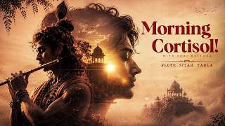 Morning Cortisol Detox: Gentle Flute & Sitar to Calm Mind, Deep Peace & Clear Thoughts 432Hz Healing