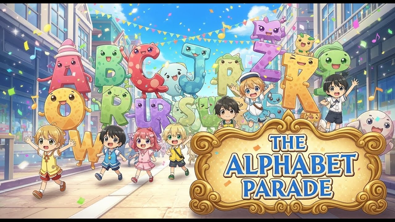Join The Alphabet Parade! Learn ABCs with KiddyBeat World
