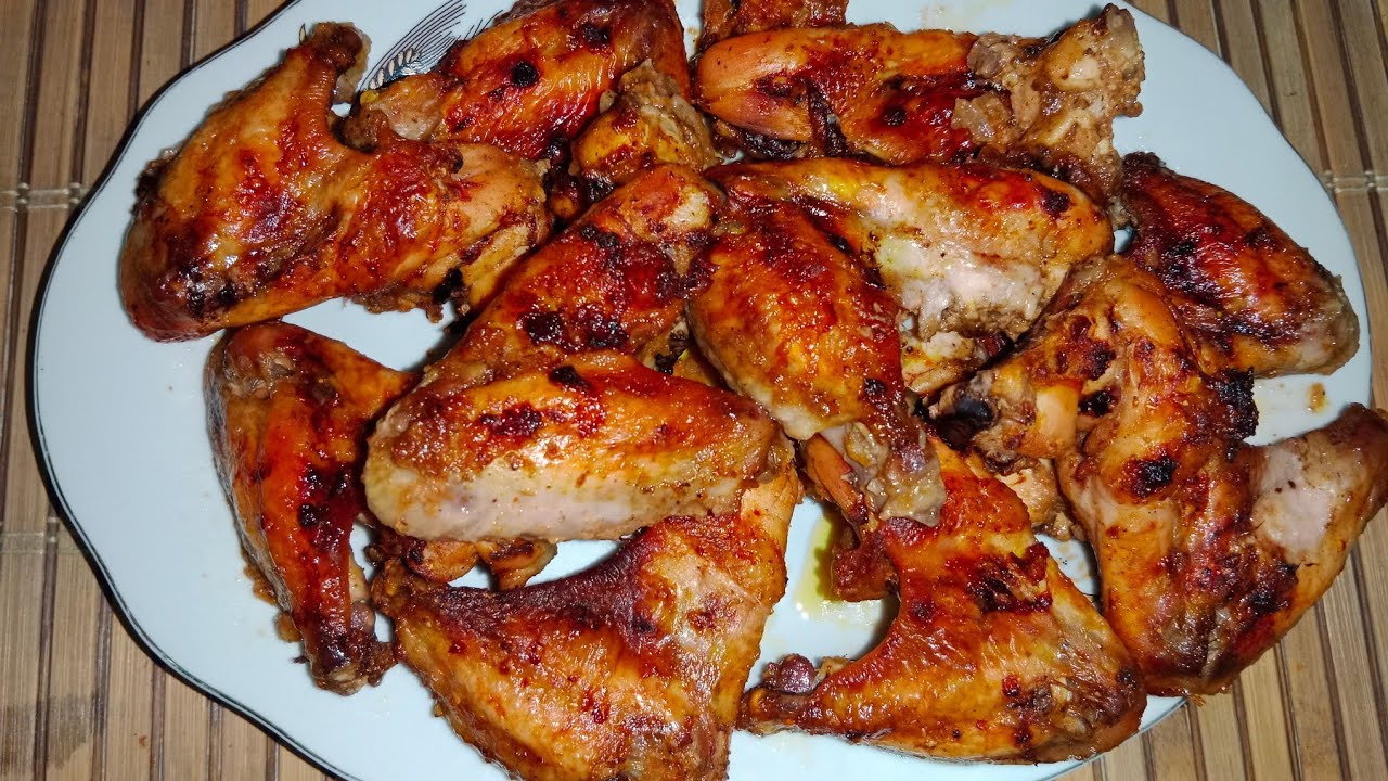 حصرى ولأول مره على اليوتيوب عملت الأجنحة المشويه بتتبيله خطيره وريحه والطعم حكايه