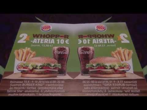 Finnish Burger King Coupons