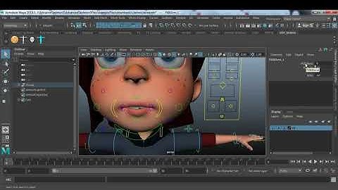 in हिंदी  Maya Rigging | Leg | IK -  FK  Orintation Axis | Kailash Kanoija