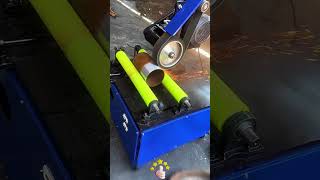 Convenient polishing process for round pipe ⚙️✨🪨