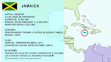 ¿A qué país pertenece Jamaica?