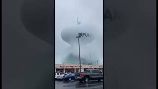 Residents Cant Believe Its Happened Again, The Branson Water Tower Has Blown Apart Twice In A Week