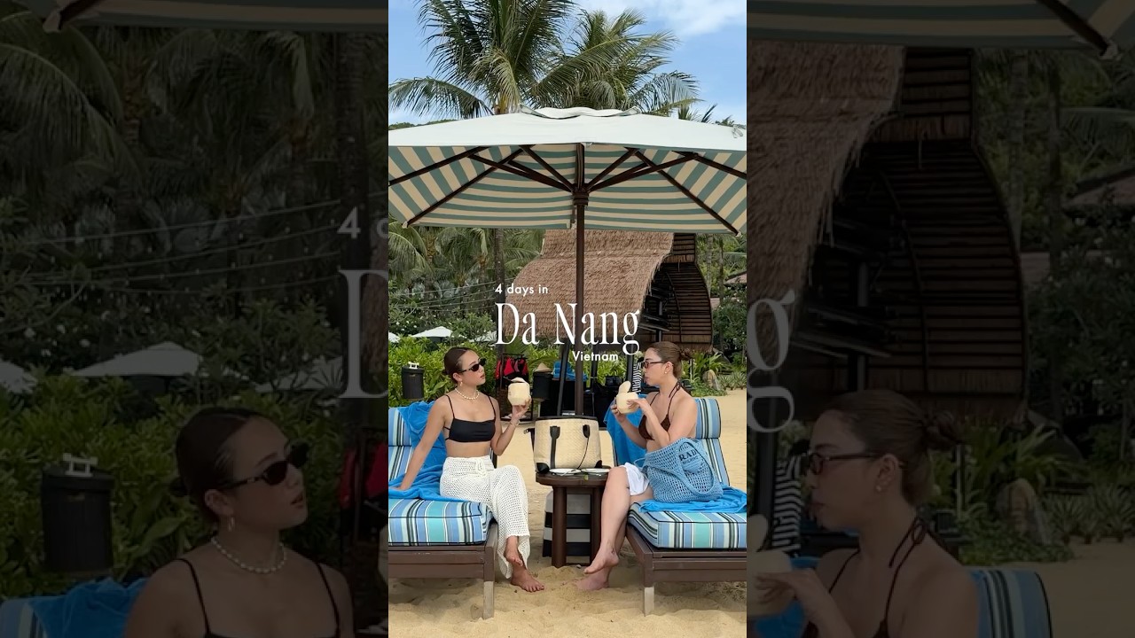 【ベトナムVlog】ダナンで過ごした最高の4日間🏝️🌺🥥