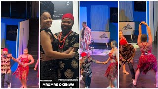 BIMBO ADEMOYE SHOWS OFF shocking dancing moves at musical stage in UK,Nedu , Kehinde Bankole present