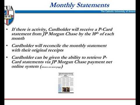 procurement card p card training program