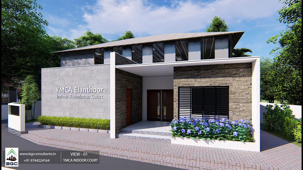 Proposed YMCA Badminton Court at Elanthoor, Pathanamthitta YouTube