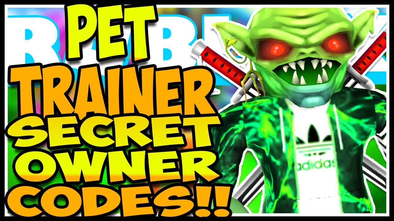 5 Secret Codes Pet Trainer Oasis Pet Trainer Simulator Roblox Youtube - secret codes in roblox pet trainer pet grooming club